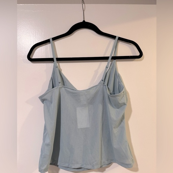 NWT H&M Soft Blue Ruffled Camisole size small - Picture 3 of 5